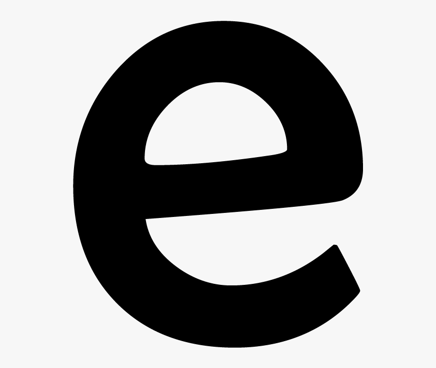 Letter E Png - Circle, Transparent Png, Free Download