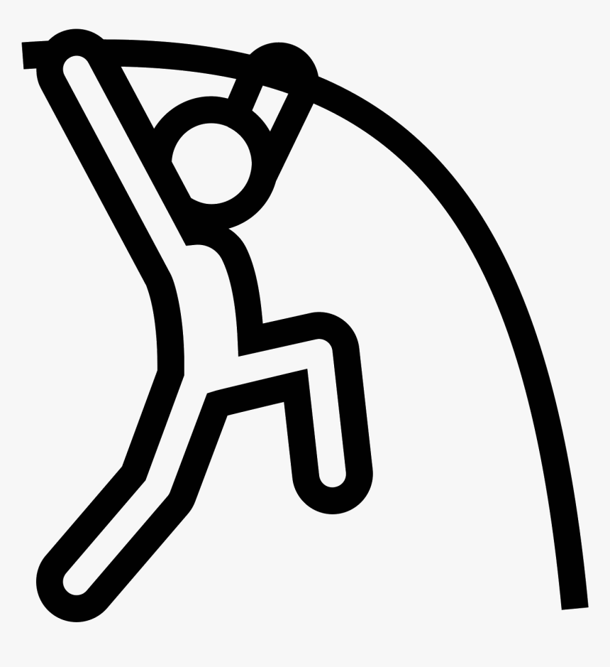 Pole Vault Clipart , Png Download - Pole Vault Icon Transparent, Png Download, Free Download