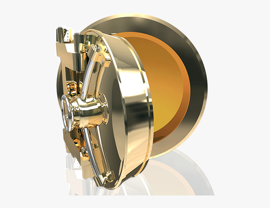 Gold Vault Png, Transparent Png, Free Download