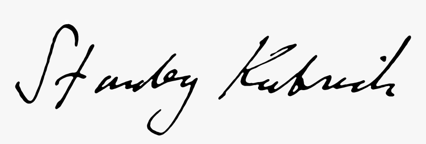 Stanley Kubrick Signature - Stanley Kubrick Signature Png, Transparent Png, Free Download