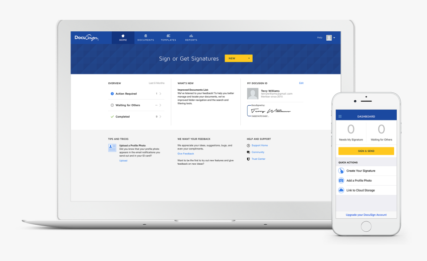 Docusign Electronic Signature, HD Png Download, Free Download