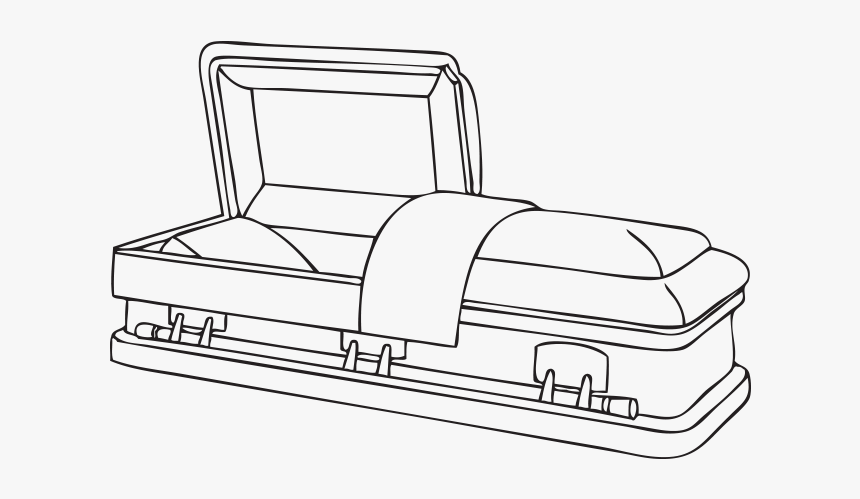 Clip Art Drawing Huge Freebie - Draw A Funeral Casket, HD Png Download, Free Download
