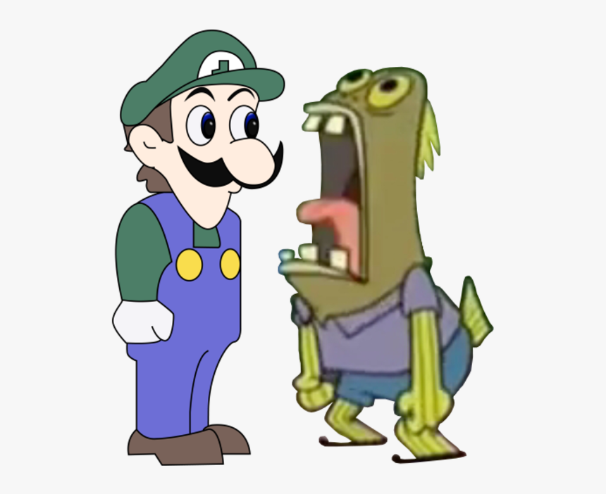 Transparent Weegee Luigi Png - Weegee Luigi, Png Download, Free Download