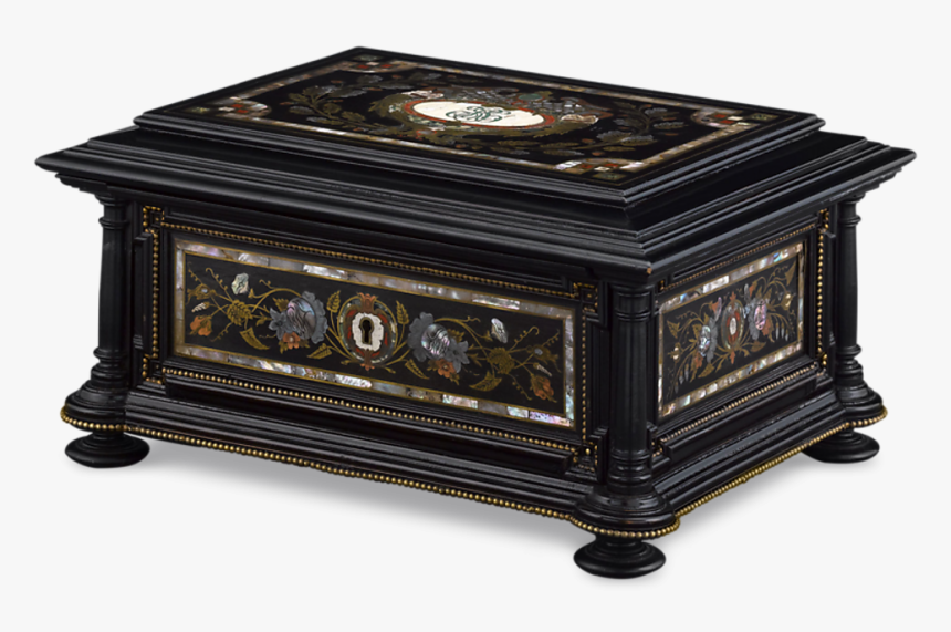 Musical Jewelry And Sewing Casket - Coffee Table, HD Png Download, Free Download