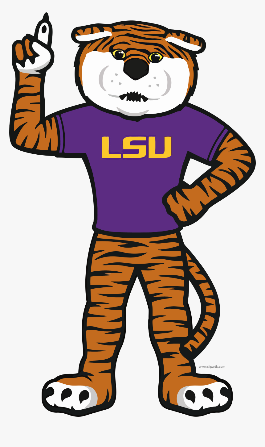 Lsu Tiger Mascot Png, Transparent Png, Free Download