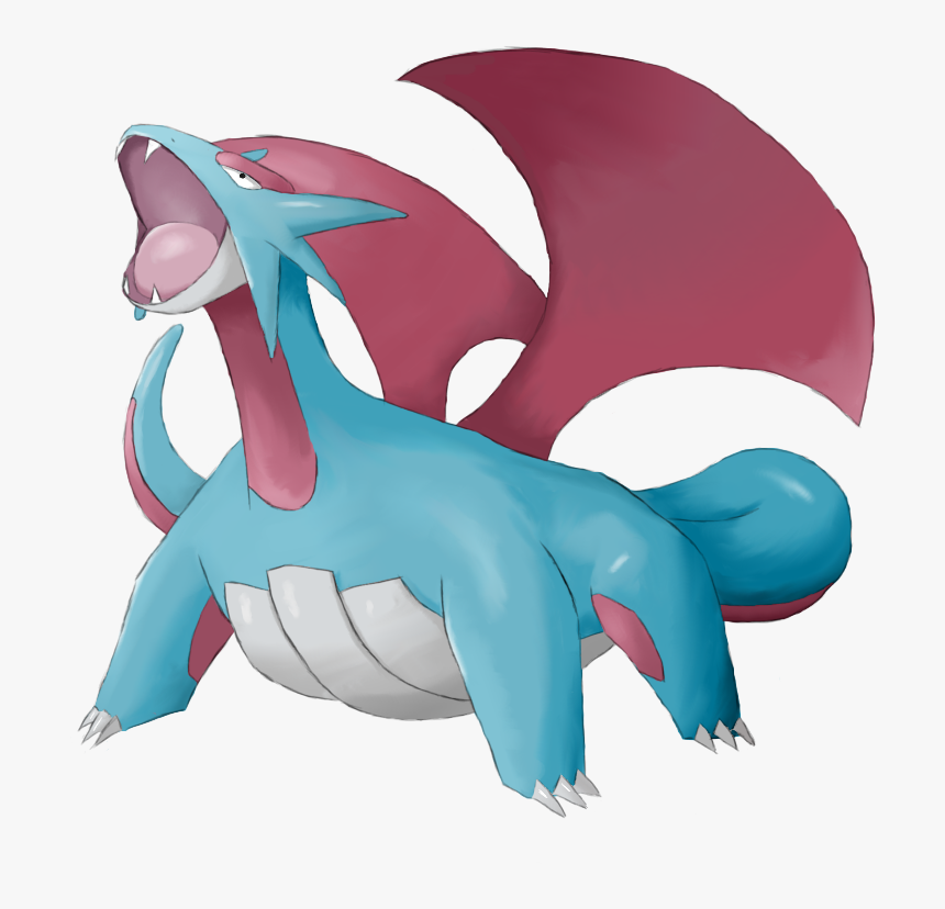 Salamence *-* - Cartoon, HD Png Download, Free Download