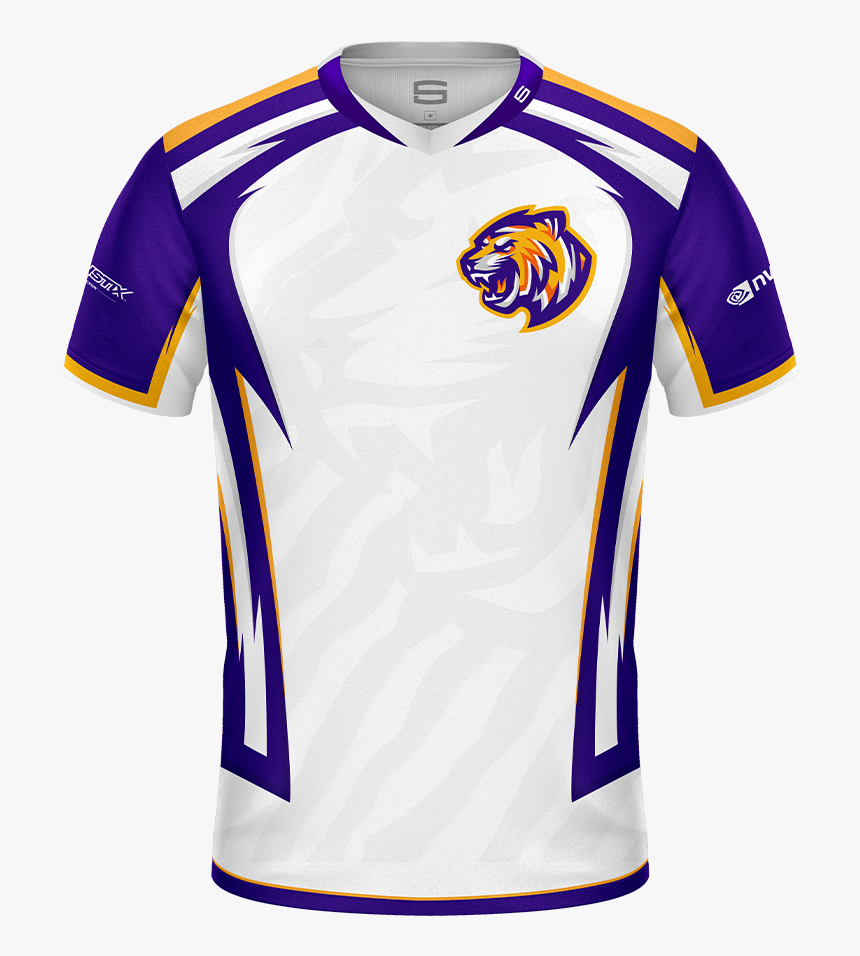 White - Lsu Esports Jersey, HD Png Download, Free Download