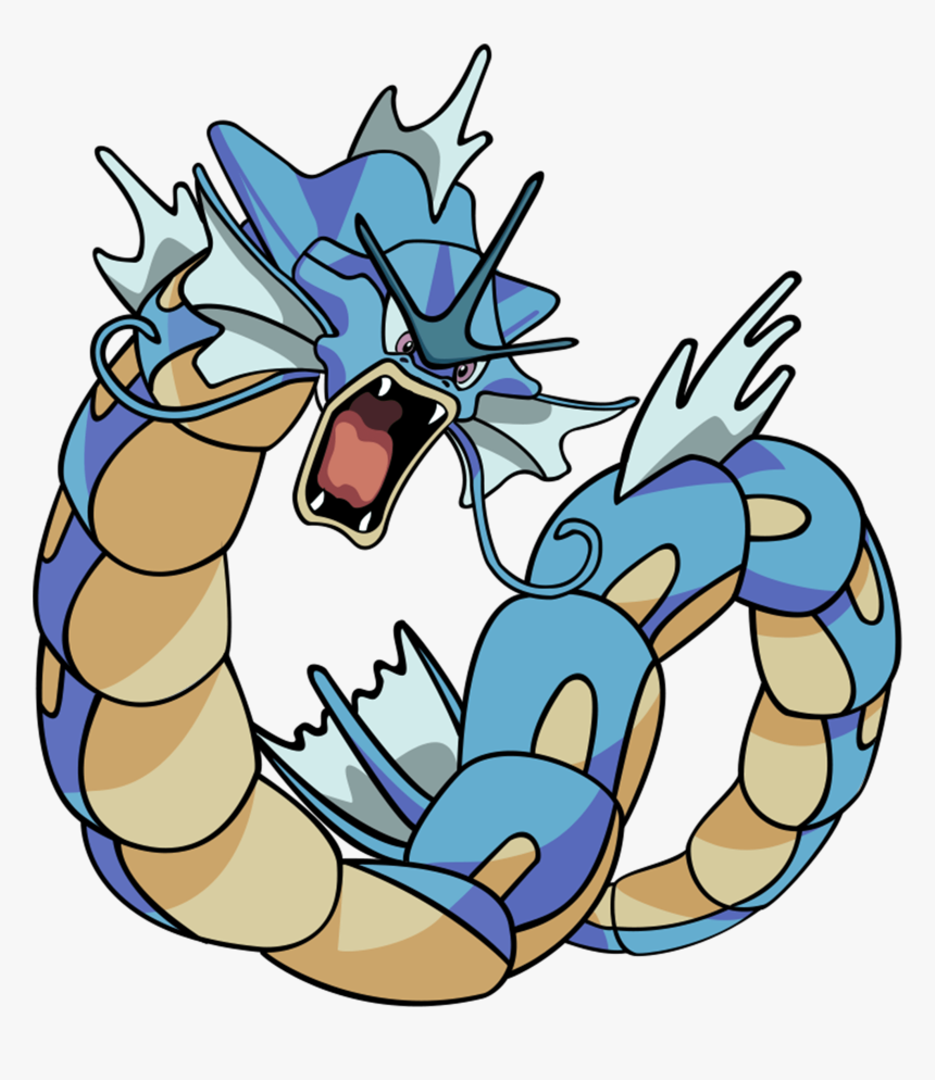 Gyarados - Pokemon Gyarados Png, Transparent Png, Free Download