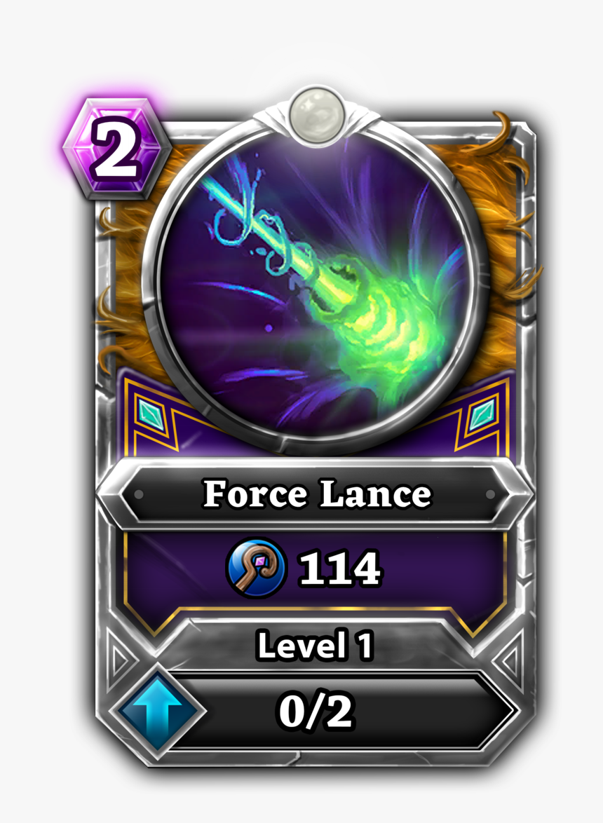 Force Lance Card - Portable Network Graphics, HD Png Download, Free Download