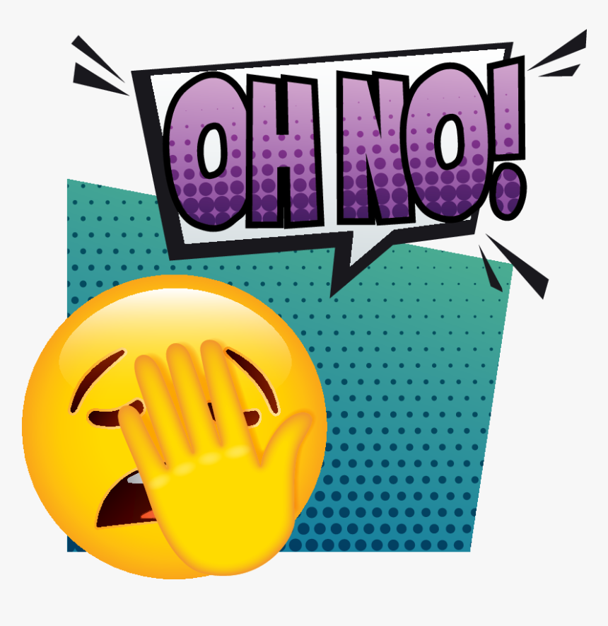 Oh No Sticker Png, Transparent Png, Free Download