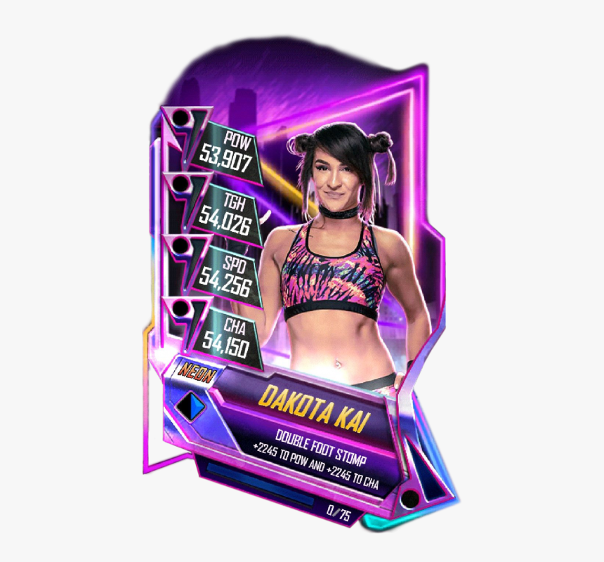 Wwe Supercard Neon Pro, HD Png Download, Free Download