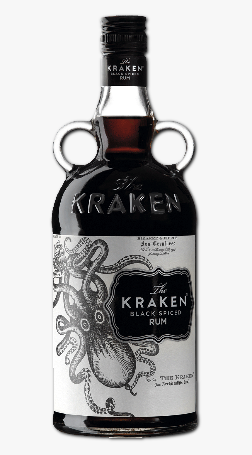 Kraken Rhum Noir, HD Png Download, Free Download