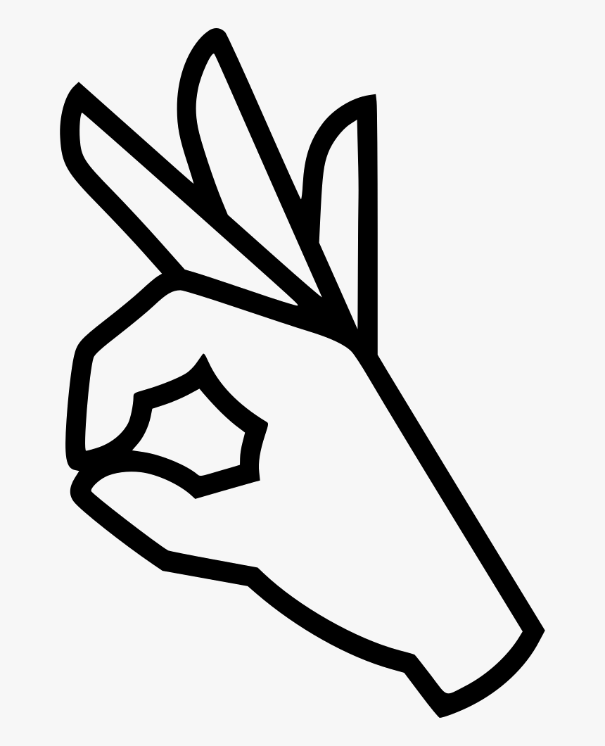 Nice - Okay Hand Sign Clipart, HD Png Download, Free Download