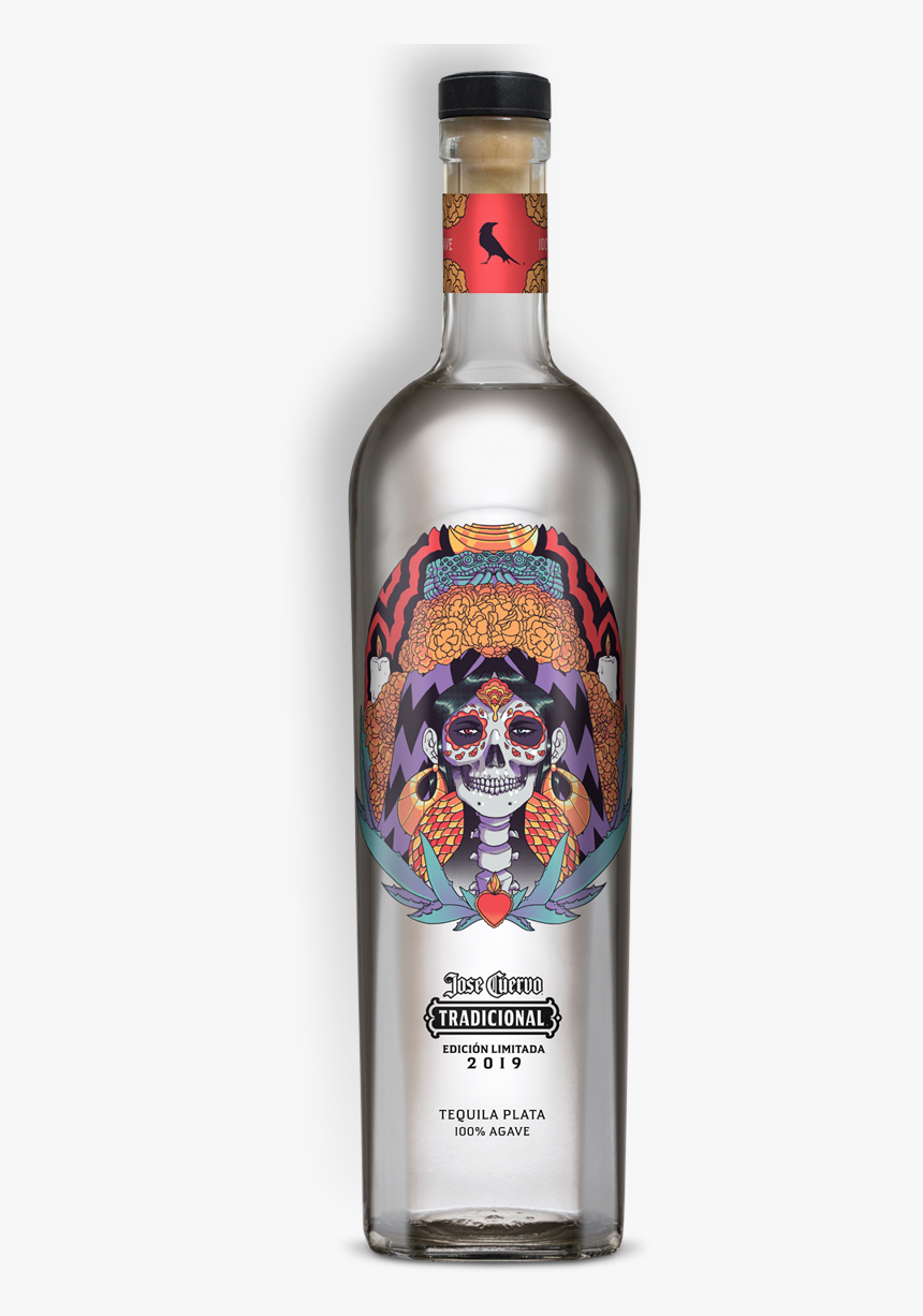 Botella Dos - Jose Cuervo Dia De Muertos, HD Png Download, Free Download