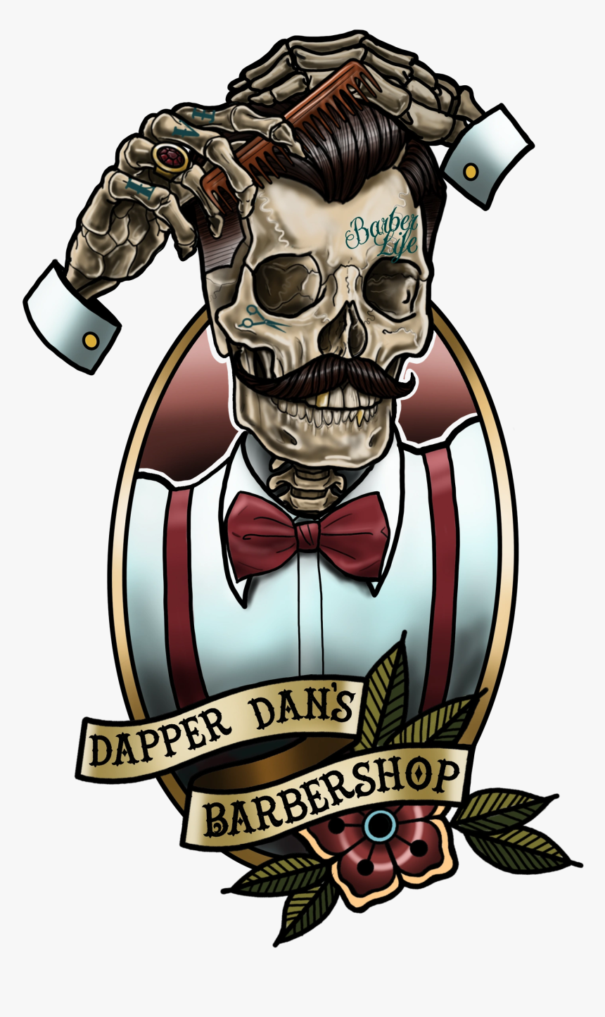 Dapper Dan"s Barbershop - Barber Shop Logo Hd, HD Png Download, Free Download
