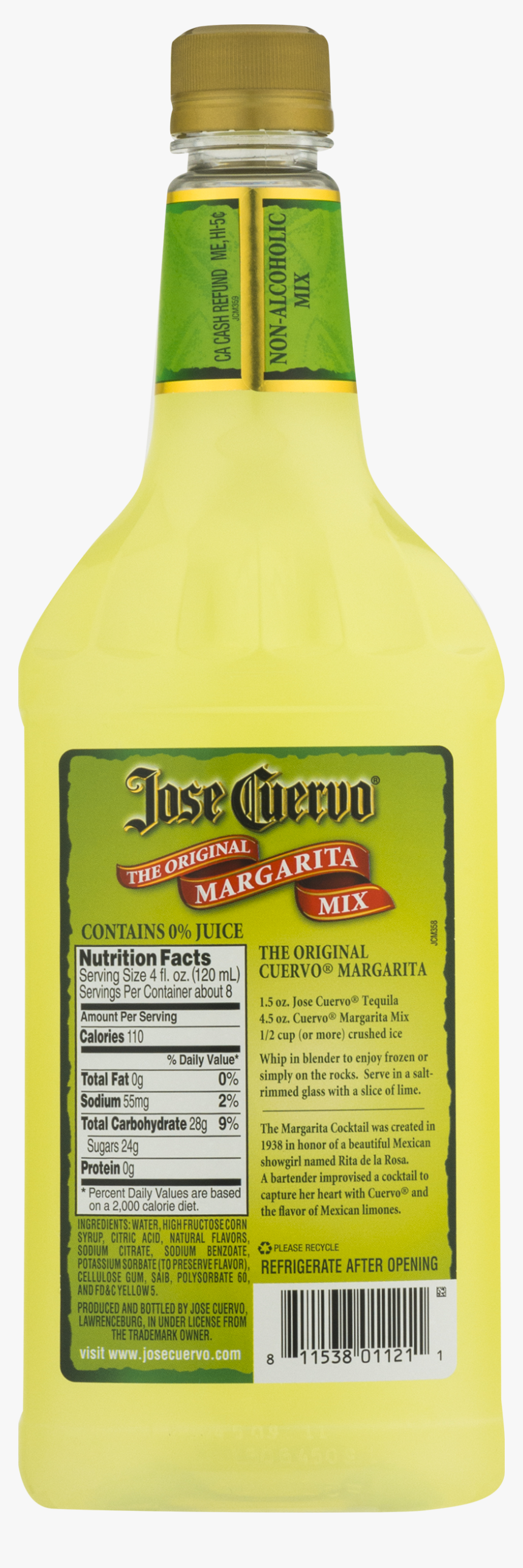 Jose Cuervo Margarita Mix, HD Png Download, Free Download