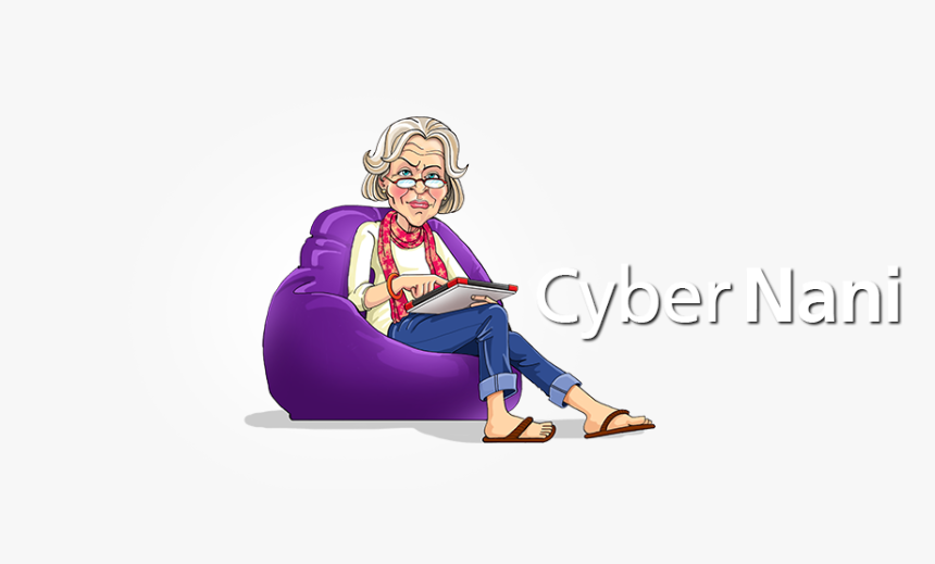 Cyber Nani - Sitting, HD Png Download, Free Download