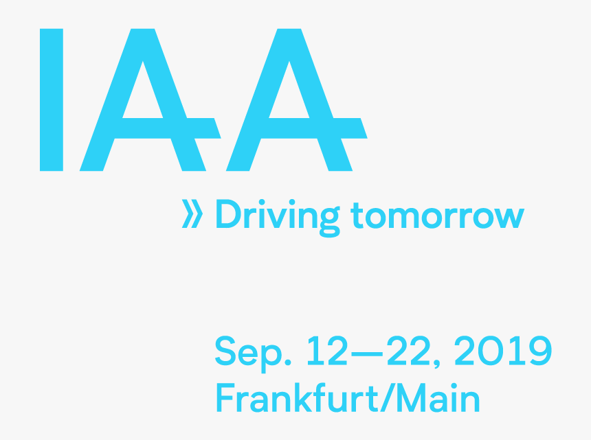 Iaa - Iaa Frankfurt 2019 Logo, HD Png Download, Free Download