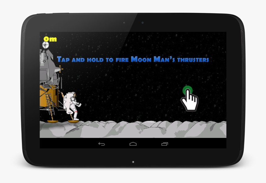 Moon Man - Tablet Computer, HD Png Download, Free Download