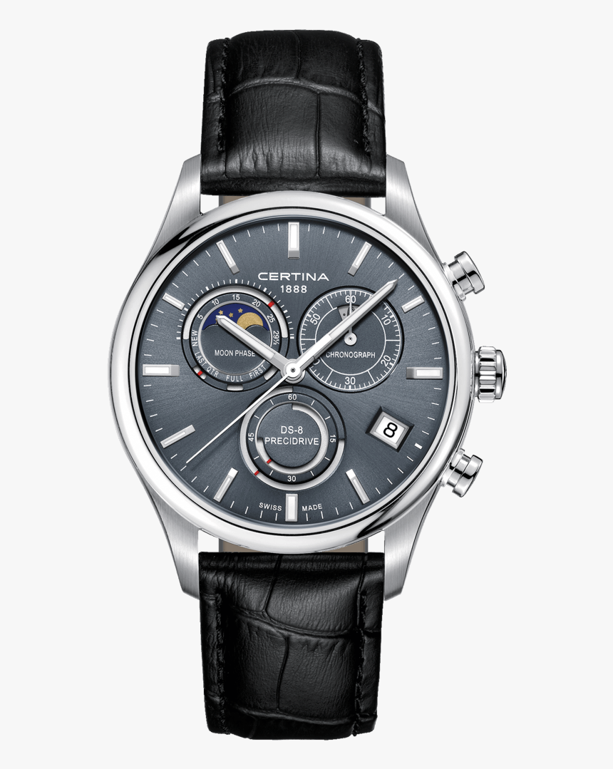 Moon Phase Png - Certina Watch Moon Phase, Transparent Png, Free Download