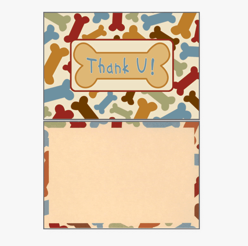 Thank You Note Dog, HD Png Download, Free Download