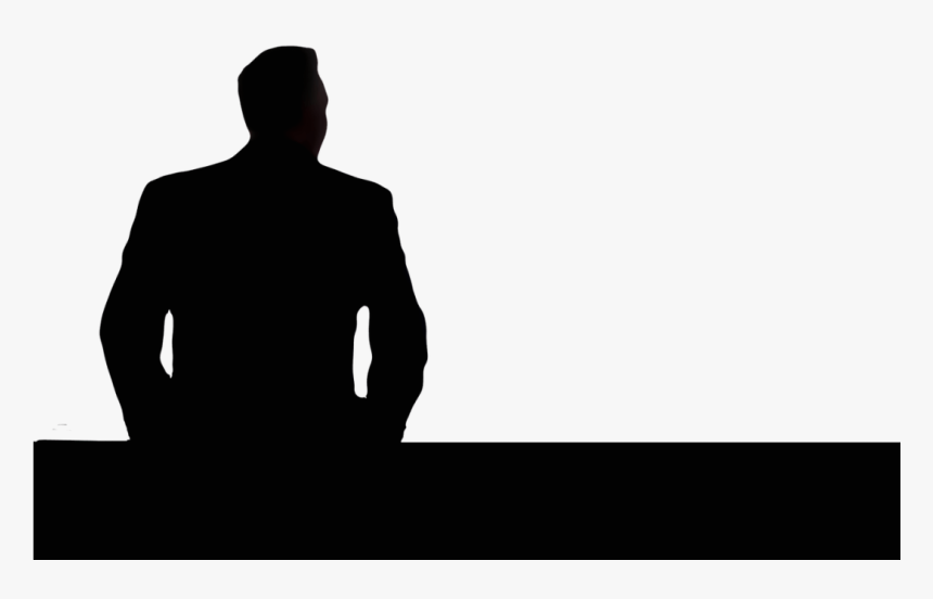 That Scary "a - Businessman Silhouette Hd Png, Transparent Png, Free Download