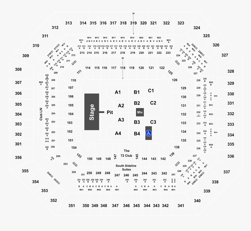 Seating Chart Hella Mega Tour Citi Field, HD Png Download, Free Download