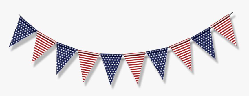 American Flag Banner Png, Transparent Png, Free Download