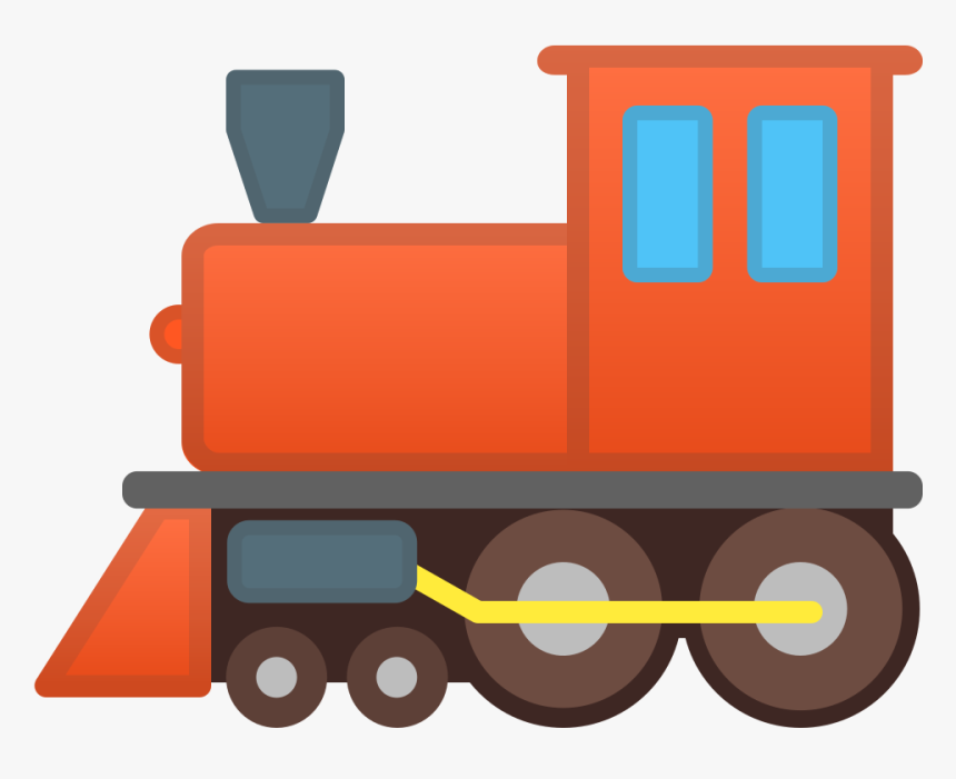 Locomotive Icon - Train Emoji Png, Transparent Png, Free Download