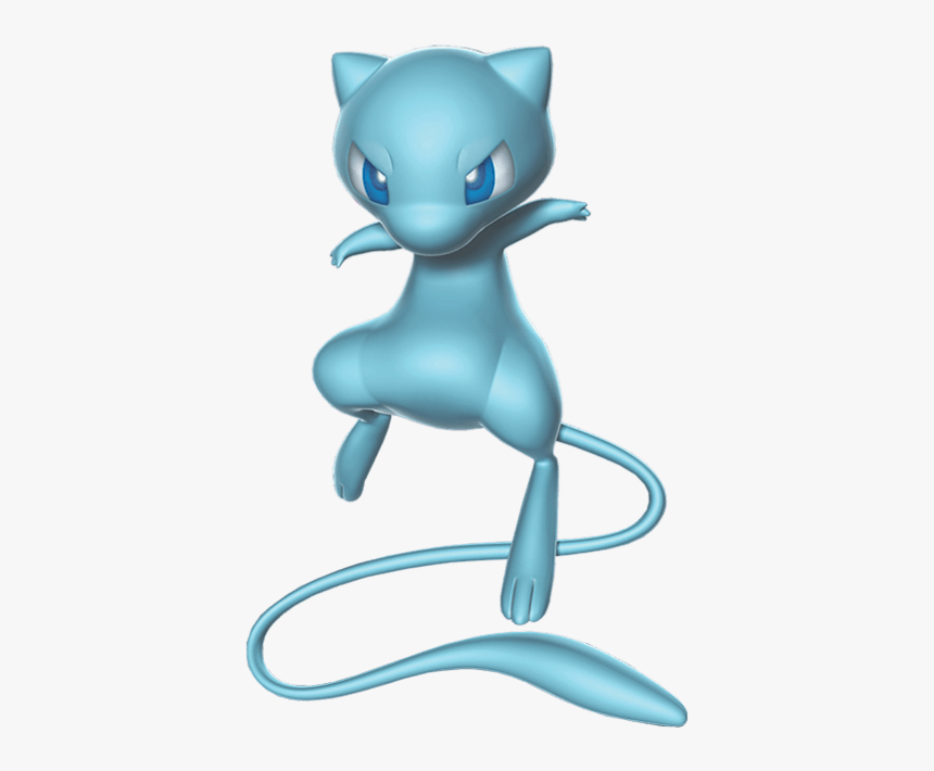 #pokemon #3d #shinypokemon #mew #blue #freetoedit - Mew 3d, HD Png Download, Free Download