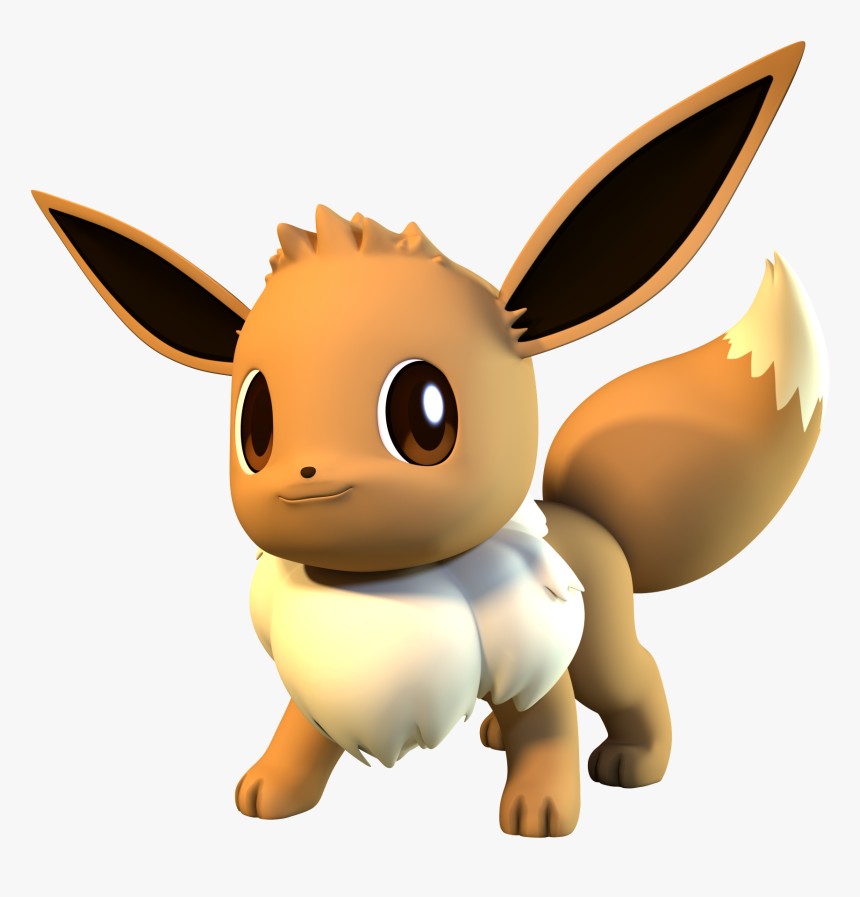 Transparent Eevee Pokemon 3d - Eevee Animation, HD Png Download, Free Download