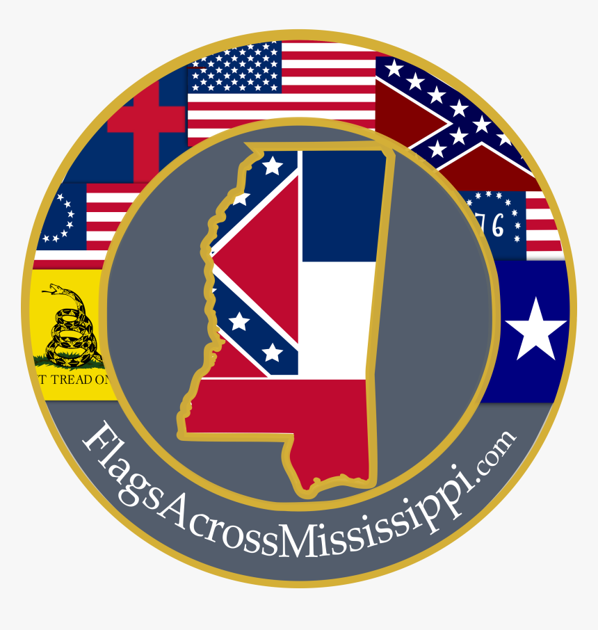 Flags Across Mississippi - Don T Tread On Me, HD Png Download, Free Download