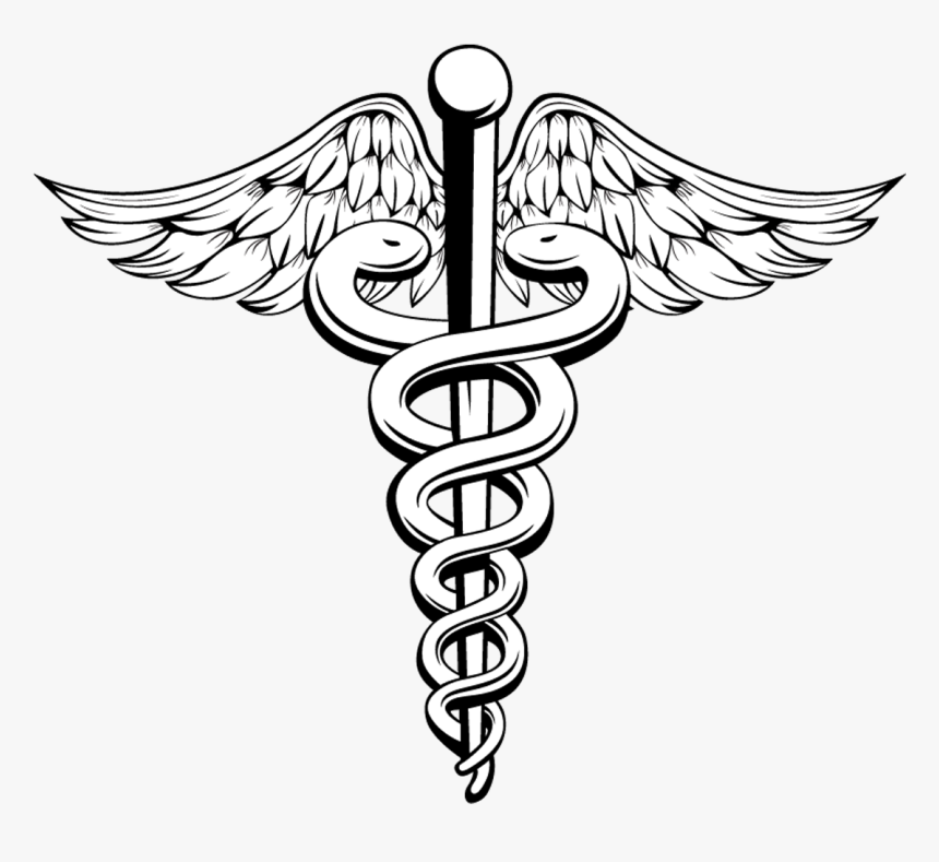 Staff Of Hermes Caduceus As A Symbol Of Medicine Rod - Caduceus Clipart, HD Png Download, Free Download