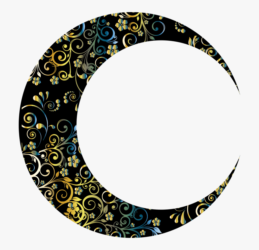 Transparent Moon Crescent Png - Crescent Moon Art Png, Png Download, Free Download