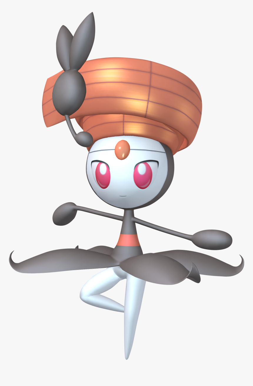 Meloetta Pirouette 3d Pro - Meloetta 3d, HD Png Download, Free Download