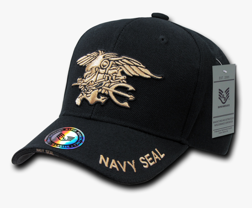 Navy Seal Cap - Us Marine Black Cap, HD Png Download, Free Download