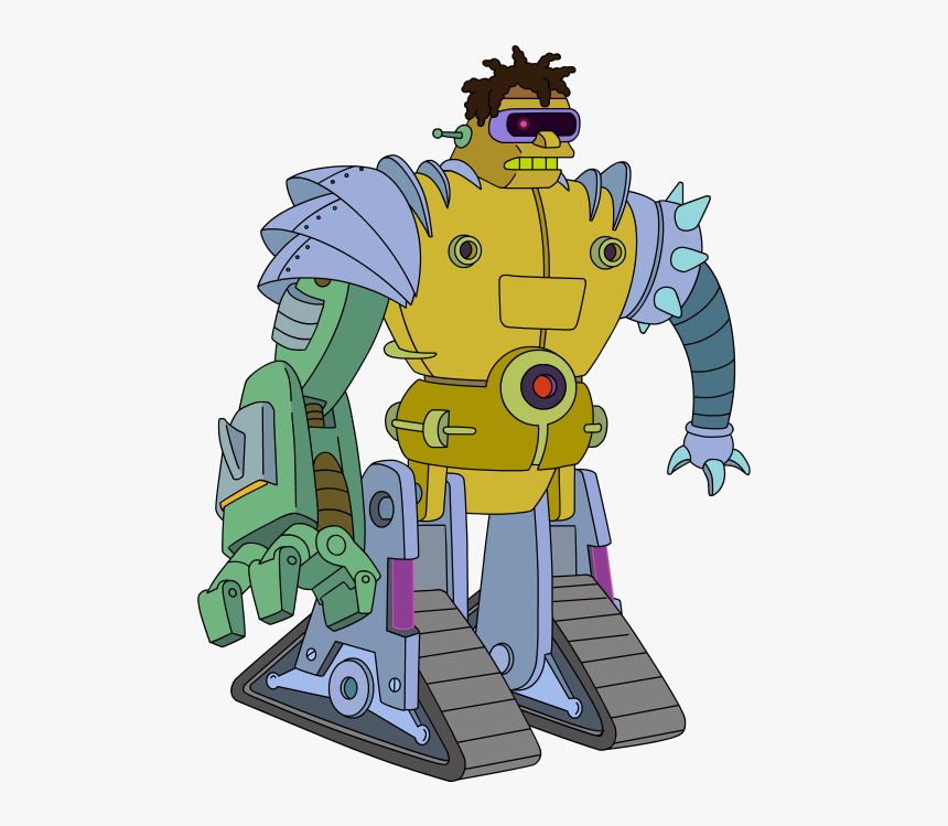 Outfit Mecha-hermes - Futurama Hermes Robot, HD Png Download, Free Download