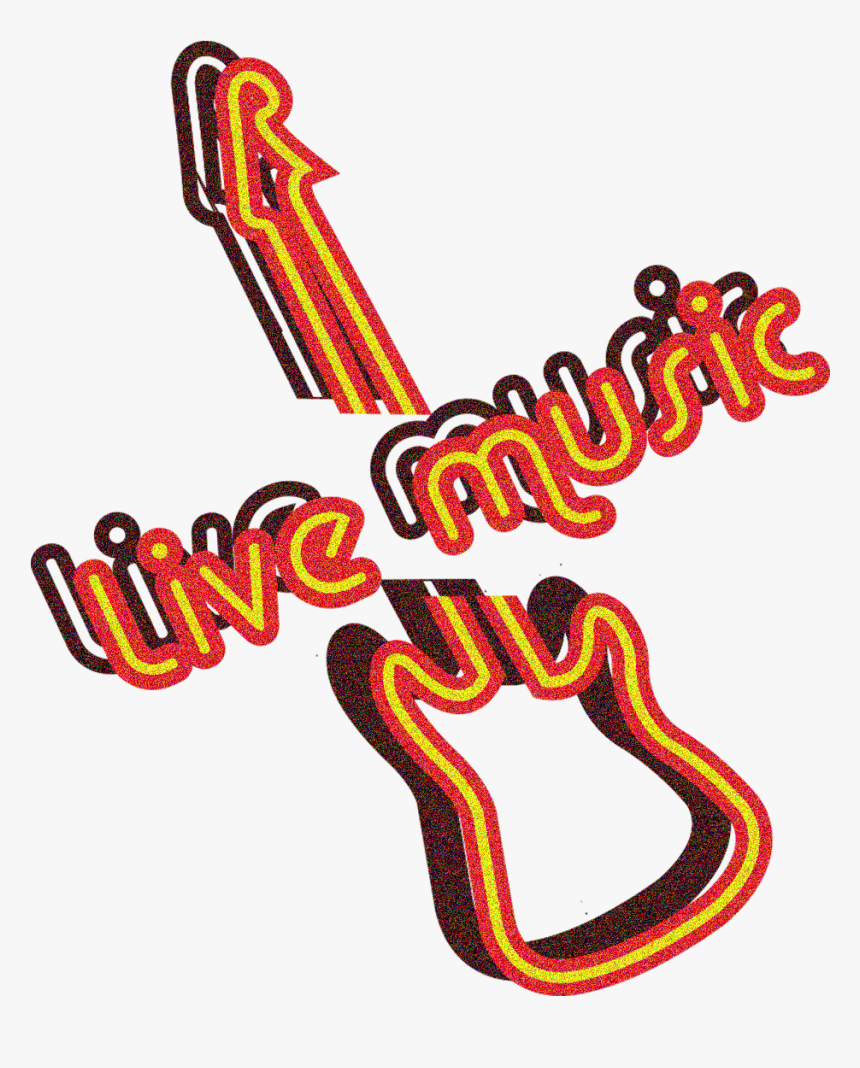 Live Music Sign Png Clip Freeuse Download - Live Music Logo Png, Transparent Png, Free Download