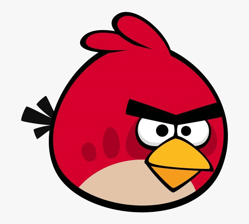 Rovio"s Angry Bird- Interesting Video Game Facts And - Angry Bird, HD Png Download, Free Download