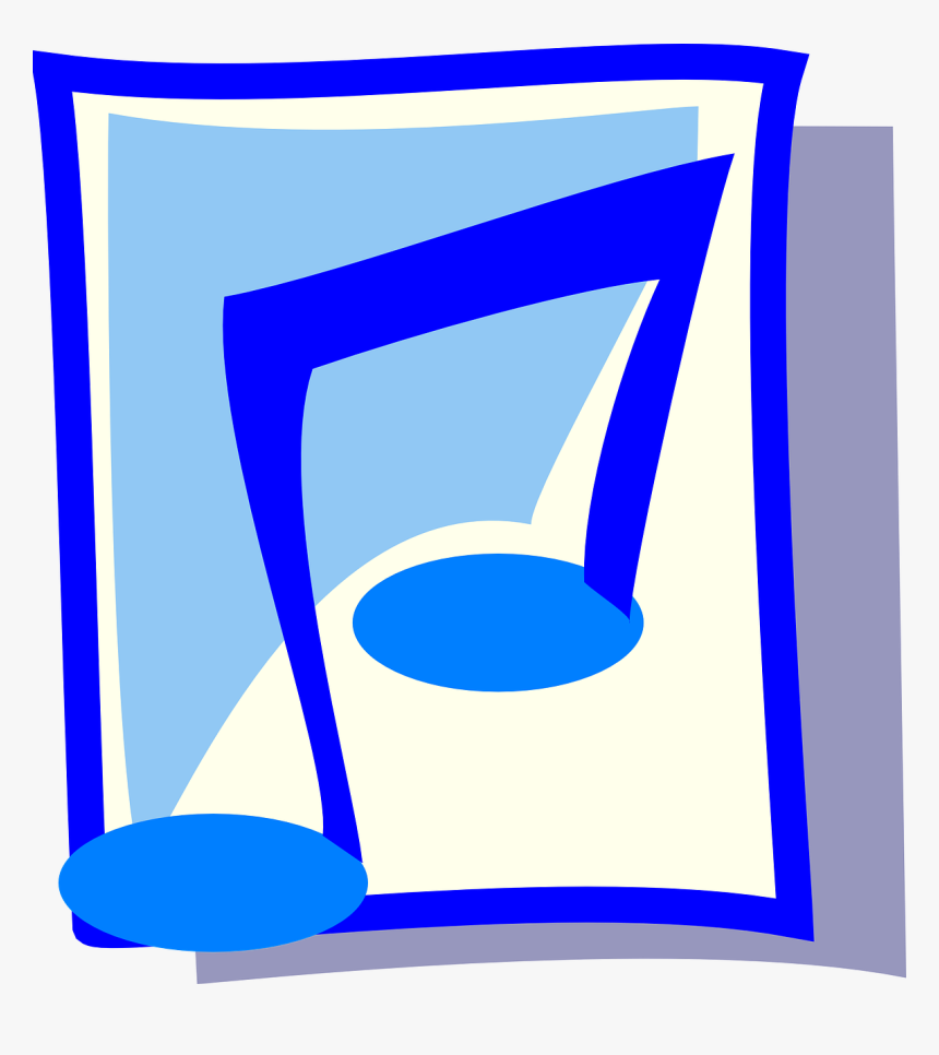 Signo De Musica Azul, HD Png Download, Free Download