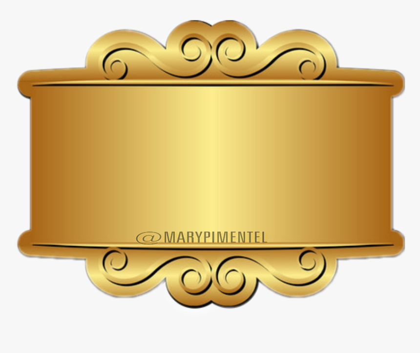 #oro #cinta #placa - Cinta De Oro Png, Transparent Png, Free Download