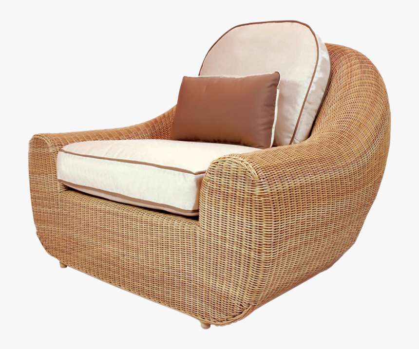 Resin Weave Club Chair - Randi Chair Walters Wicker, HD Png Download, Free Download