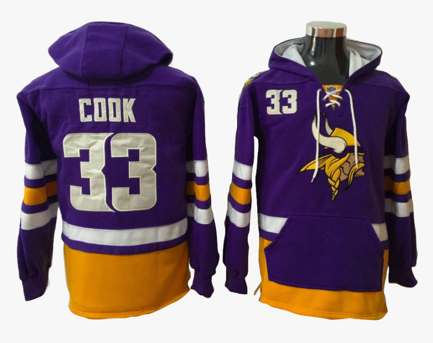 Minnesota Vikings Lacer - Minnesota Vikings Jersey Hoodie, HD Png Download, Free Download