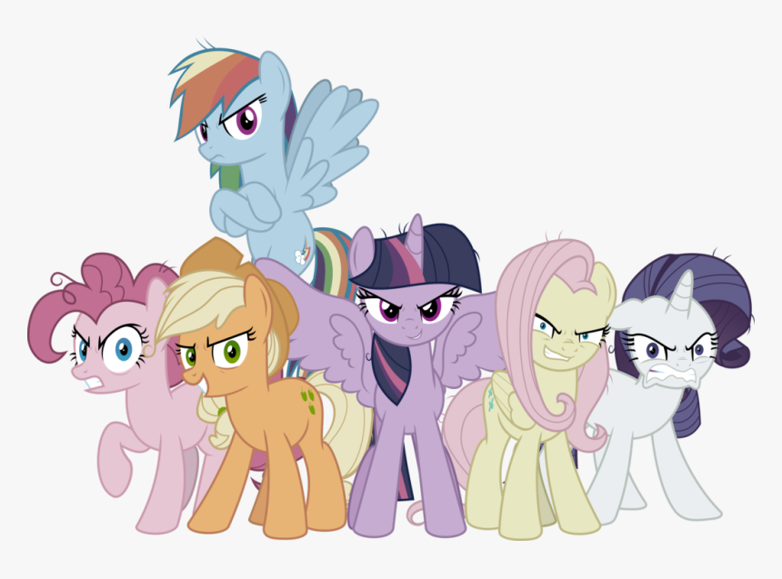My Little Pony Mean 6, HD Png Download, Free Download