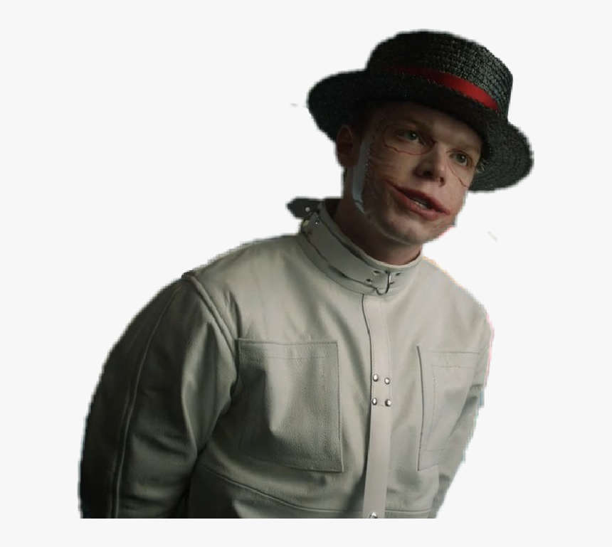 ##gotham #gothamcity #jeromevaleska #jerome #valeska - Jerome Valeska Smile Png, Transparent Png, Free Download