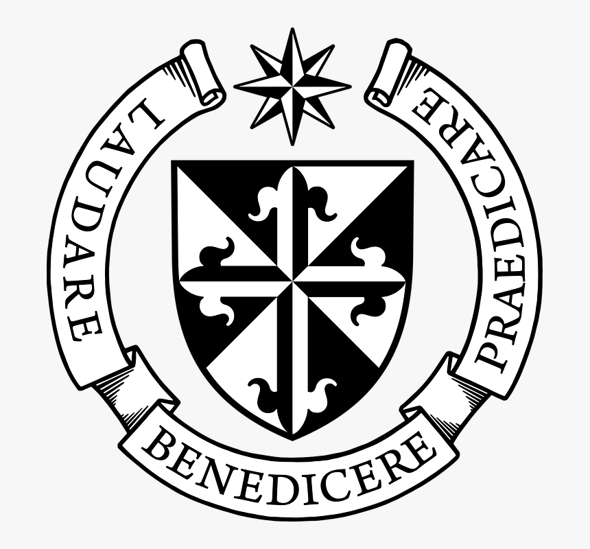 Laudare, Praise, Bless, Preach, Benedicere, Praedicare - Dominican College Logo Png, Transparent Png, Free Download