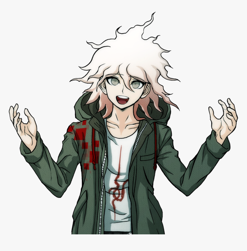 Transparent Bakura Png - Crazy Nagito Komaeda Sprites, Png Download, Free Download