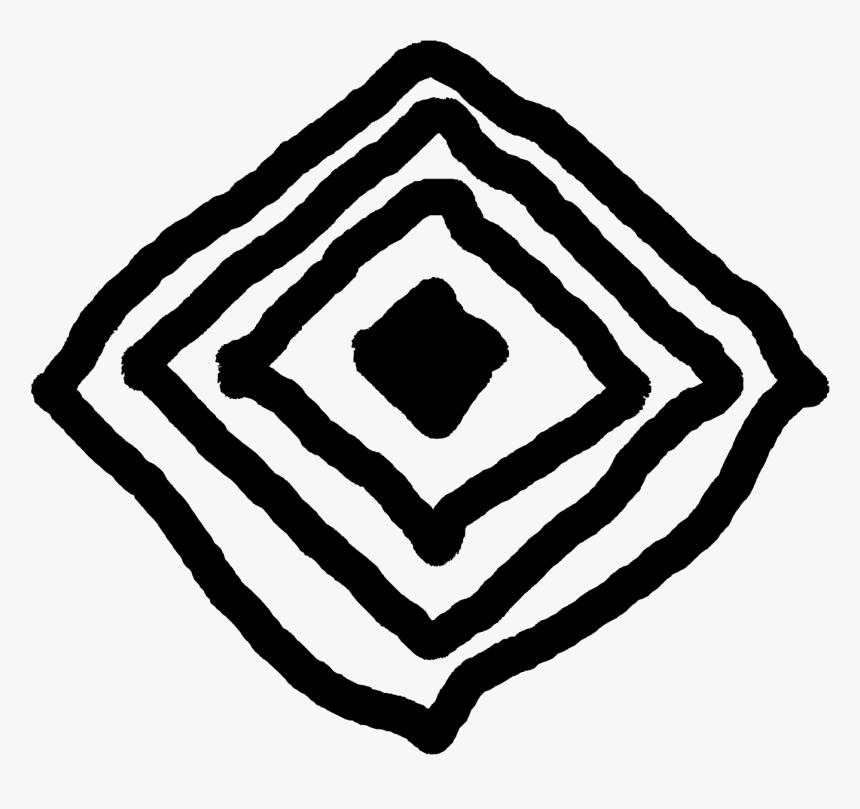 Diamond Logo Minimalist - Native American Spider Symbolism, HD Png Download, Free Download