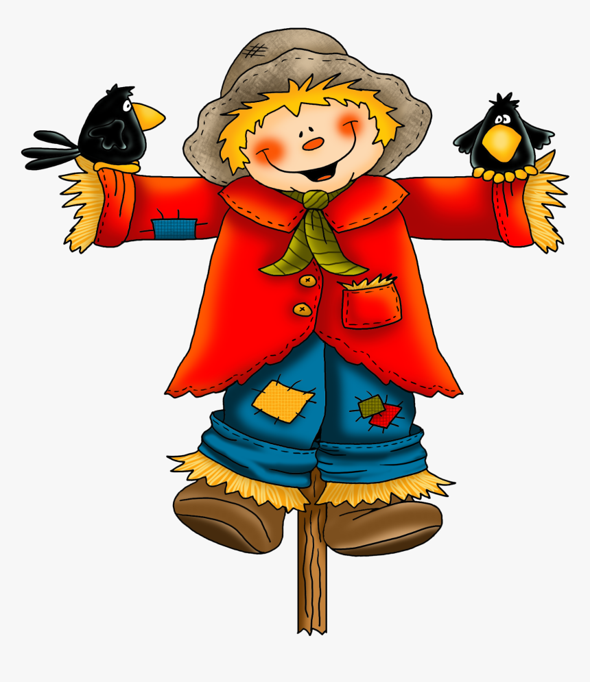 Scarecrow Vector - Transparent Background Scarecrow Clipart, HD Png Download, Free Download