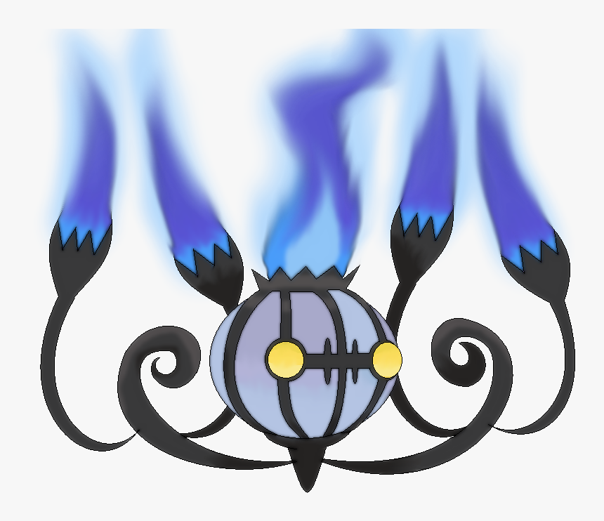 #609 Chandelure - Illustration, HD Png Download, Free Download